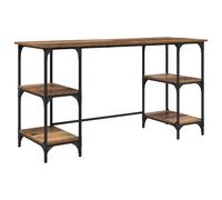 Desk Office Study Writing Desk Computer Desk Metal and Engineered Wood vidaXL