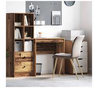 Desk Old Wood 70x40x76 cm Engineered Wood Compact Writing Table Minimalist Study