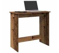 Desk Old Wood 80x40x75cm Engineered Wood Compact Writing Table for Home Office