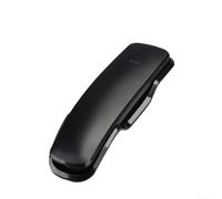 Desk or Wall Mount Corded Phone with 13 Number Memory, Redial Feature, Audible Ringtone and LED Incoming Call Indicator (black)