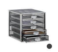 Desk organiser Filing Rack Paper Sorter Compact Durable Desk Organizer 5 Drawers