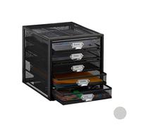 Desk organiser Filing Rack Paper Sorter Compact Durable Desk Organizer 5 Drawers