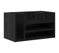 Desk Organiser Tray Organiser Office File Organiser Engineered wood vidaXL