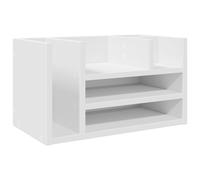 Desk Organiser Tray Organiser Office File Organiser Engineered wood vidaXL