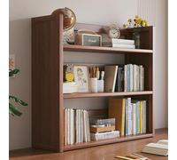 Desk Organizer Shelf, 2-Tier Storage Display Rack for Home Office, Natural Finish, Perfect for Dorm and Workspace, 40cm/15.8in Tall