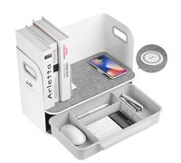 Desk Organizer with Drawer and Wireless Charger ER-441