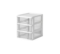 Desk Organizer Stackable Desktop Storage Clear Desktop Storage Drawers Makeup Organizers Box Clear Organizer with Drawers Stationery Box