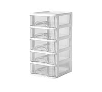 Desk Organizer Stackable Desktop Storage Clear Desktop Storage Drawers Makeup Organizers Box Clear Organizer with Drawers Stationery Box