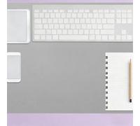 Desk Pad 74 x 80 cm Multifunctional Easy Clean Laptop Desk Writing Mat Easy Clean for Office Work Home Decor, Grey