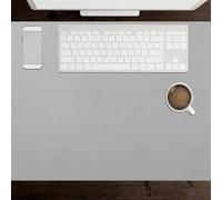 Desk Pad 75 x 102 cm Desk Organization and Accessories Wipeable Laptop Protector Mat Wipeable for Home and Office Accessories, Grey