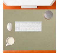 Desk Pad 80 x 130 cm Multifunctional Ultra Thin Laptop Keyboard Mat Easy Clean Ideal Keyboard Mat for Office and Home, Green