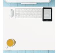 Desk Pad 95 x 98 cm Multifunctional Writing Pad for Office Home Wipeable for Office Work Home Decor, White