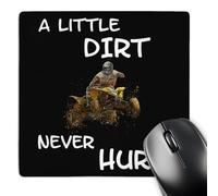 Desk Pad A Little Dirt Never Hurt Wear Resistant Mouse Pad Improves Speed And Precision Mouse Mat For Work Home Pc 25X30Cm