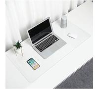Desk Pad Clear Desk Protector Mat 120x60cm Large Non-Slip Textured PVC Writing Mat, Round Edges Table Cover Mat Waterproof Pad for Home Office