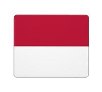 Desk Pad Flag Of Indonesia Durable Gaming Mouse Pad Waterproof Mice Mat For Laptop Travel Work 10X12In