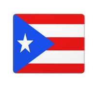 Desk Pad Flag Puerto Rico Anti-Slip Rubber Base Mouse Pad Improves Speed And Precision Mouse Mat For Home Work Laptop 25X30Cm