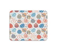 Desk Pad Happy Easter Eggs Design Gliding Office Mouse Pad Durable Mouse Mat For Work Home Pc 10X12In