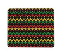 Desk Pad Jamaican Reggae Improves Speed And Precision Gaming Mousepad Waterproof Mouse Mat For Home Office Laptop 25X30Cm