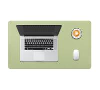 Desk Pad Large, DOBAOJIA Desk Mat, Laptop Mat, Writing Pad, Desk Blotter, Extended Mouse Mat, Large Mouse Pad for Office/Home, PU Leather Waterproof +Suede Non-Slip 23.6" X 13.8" (Light Green)