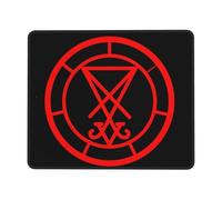 Desk Pad Magic Sigil of Lucifer Satan Satanic Gaming Mouse Pad for Office