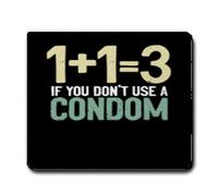 Desk Pad Mathematical Quotes Gaming Mouse Mat for Laptop 10x12in