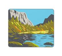 Desk Pad Voyageurs National Park In Minnesota In The Fall Anti-Slip Rubber Base Gaming Mousepad Wear Resistant Mice Mat For Office Laptop Work 25X30Cm