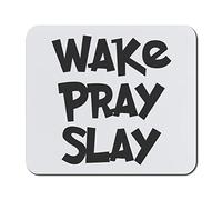 Desk Pad Wake Pray Slay Christmas Praying Table Pad Travel 25x30CM