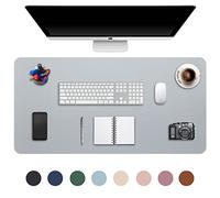 DOBAOJIA Desk Pad XXXXL, Desk Mat, Desk Protector, Writing Pad, for Laptop/Keyboard/Mouse, Waterproof Polyurethane Leather and Non-Slip Suede, 100 x 50 cm