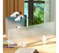 Desk Partition,Acoustic Desk Divider Panel - Freestanding Privacy Partition Noise Reducing Removable Clamp-On Ideal for Office Classroom & School Use - Enhance Focus & Productivity