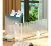 Desk Partition,Freestanding Acoustic Desk Divider Panel Noise-Reducing Privacy Partition for Office Classroom & School Removable Clamp-On Desktop Divider Enhance Focus & Productivity
