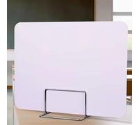 Desk Partition,Office Desk Partition,Portable Desk Partition Barrier Panel,Acrylic Desktop Privacy Panels,easy Cleaning,Easy To Assemble,for Office Desk,School Desk And Work From Home Essent