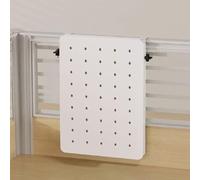 Desk Pegboard Desktop Bookshelf Organizer Rack Suspended Type Steel Material Double Screw Fixing Can Be Fixed To 3cm Boards Multipurpose Desktop Shelf for Dorm Office Home