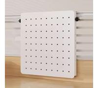Desk Pegboard Desktop Bookshelf Organizer Rack Suspended Type Steel Material Double Screw Fixing Can Be Fixed To 3cm Boards Multipurpose Desktop Shelf for Dorm Office Home