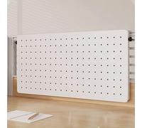 Desk Pegboard Desktop Bookshelf Organizer Rack Suspended Type Steel Material Double Screw Fixing Can Be Fixed To 3cm Boards Multipurpose Desktop Shelf for Dorm Office Home