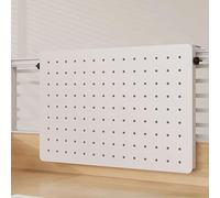 Desk Pegboard Desktop Bookshelf Organizer Rack Suspended Type Steel Material Double Screw Fixing Can Be Fixed To 3cm Boards Multipurpose Desktop Shelf for Dorm Office Home
