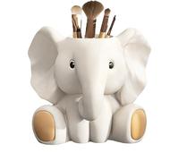 Desk Pen , Elephant Resin Container, Creative Table Accent | Playful Figure Design That Supports Tidy Placement, Artistic Visual Attraction, Encouraging Solution
