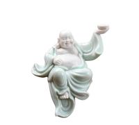 Desk Pets Tea Pet Ceramic Ornaments Car Resin Pendants Handmade Statues Home Decoration Zen Desktop Ornaments Decorations Tea Pet(01)