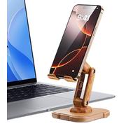Desk Phone Holder - Multifunctional Mobile Phone Holder, 360° Rotatable Mobile Phone Holder, Portable Desktop Support for Live Stream Cooking Nail Video Rec