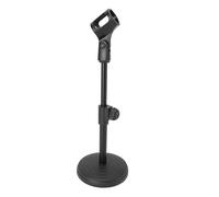 Desk Phone Stand with Clip and Base for Conference Room - Desktop Ing Mic Holder for Public Places - Ideal Conference Phone Holder