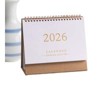 Desk Planner, July 2025 to December 2026 Weekly Table 12 Months | Organizer for Daily Timetable Birthdays Parties Office School Bedroom Coffee Shop