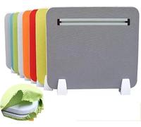 Desk Privacy Divider, Desktop Partit Sound Absing Cubicle For Office And Work From Home tials,White-30x100cm