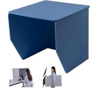 Desk Privacy Divider, Microphone Isolation Booth, Portable Soundproof Cover for Vocal Recording, Ideal for Studio and Blogging Use