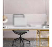 Desk Privacy Panel, Matte Acrylic Clamp-On Divider, Acoustic Freestanding Shield for Office, Desk Screen Privacy Protector (60x30cm)