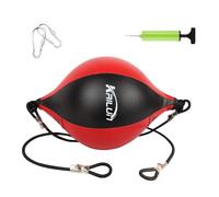 Desk Punching Bag, Adjustable Stress Destroyer Reflex Bag Freestanding Boxing with Air Pump, High Strength Stress Relief Speed Bag Ball for Various Methods