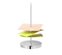 Desk Receipt Holder, High Performance Ticket Spike Stick, Polished Chrome Bar Stand, Paper Bill Fork Organiser, Desk Check Collector Spindle Mount for Restaurant Kitchen