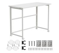 Desk Rolling Desk Rolling Table Folding Beard Table White 100x50 cm