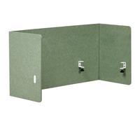 Desk Screen SOLOA 210 x 61 cm Green