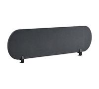 Desk Screen SPARKY 160 x 40 cm Dark Grey