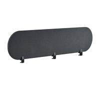 Desk Screen SPARKY 180 x 40 cm Dark Grey