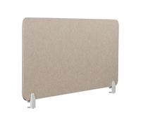 Desk Screen SPLIT 120 x 50 cm Beige